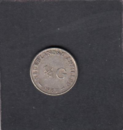 Beschrijving: 1/4 Gulden 